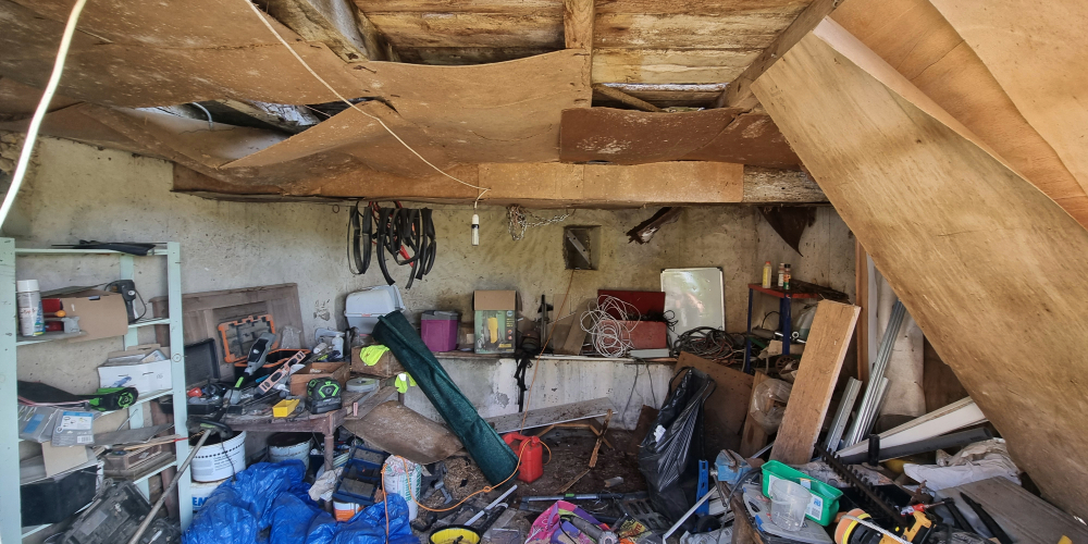 Grange avant travaux - troisième vue